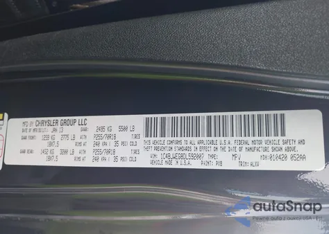 2013 Jeep Wrangler Unlimited Sahara z USA, uszkodzony, nr VIN 1C4BJWEG8DL592007